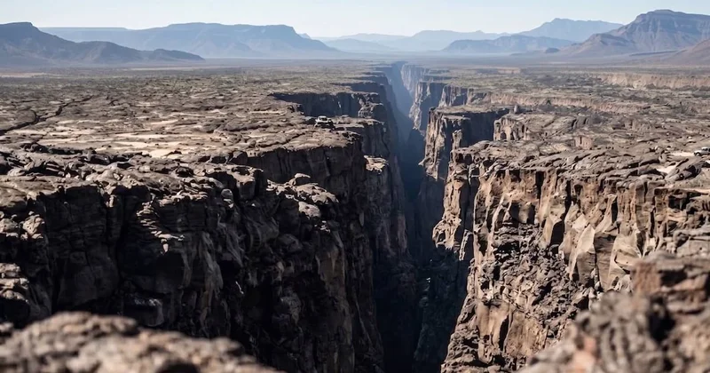 Dev kıta ikiye ayrılıyor: Yer fermuar gibi ikiye yarılıyor Sözcü Gazetesi