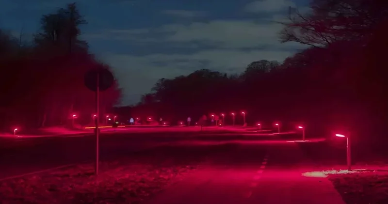 Bir şehrin sokak lambalarını kırmızıya çeviren o gizemli neden