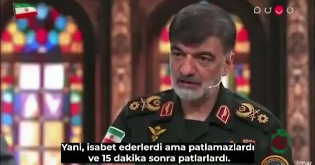 İran a saldırıda büyük alçaklık! General Radan: Bize attıkları bombalar hemen patlamıyordu!
