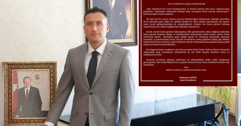 Ankara Valiliği, Ayaş Kaymakamlığı nın paylaşımı hakkında inceleme başlattı