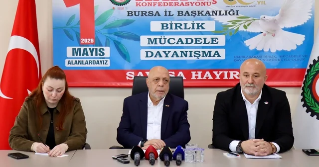 HAK İŞ Genel Başkanı Arslan Bursa da konuştu: Bursa Haberleri