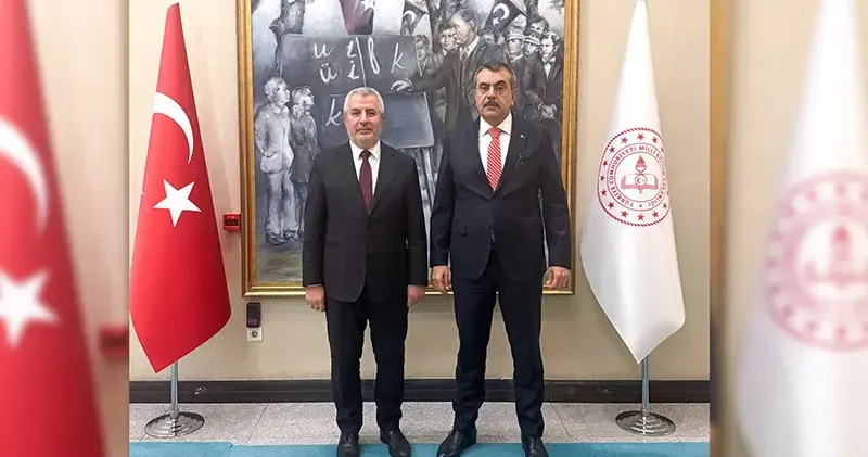 Bakan Tekin, ÖSYM Başkanı Ersoy u kabul etti