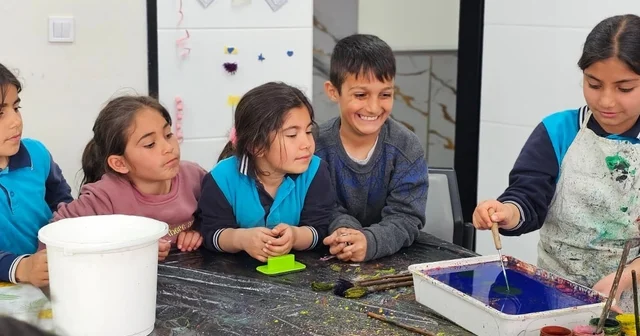 Hasköy de ebru sanatına yoğun ilgi Muş Haberleri