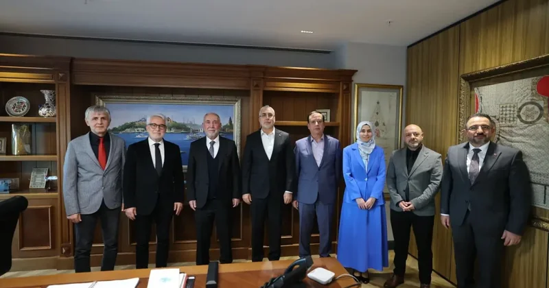 Bakan Işıkhan’dan Kanal7 Medya Grubu’na ziyaret