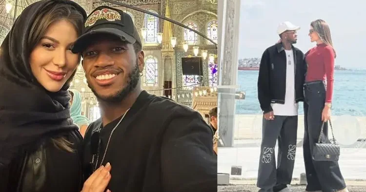 Tam bir Türkiye aşığı! Fenerbahçeli yıldız Fred Rodrigues ve eşinden Türk usulü ağırlama