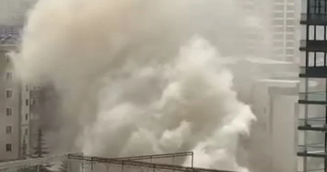 Elazığ da baca yangını korkuttu Elazığ Haberleri