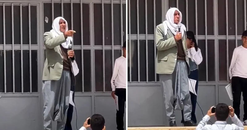 Şanlıurfa’da 23 Nisan törenine damga vuran an: Atatürk...