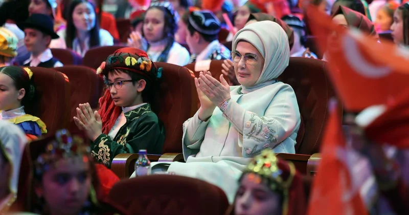 Emine Erdoğan: Çocuklar yarının rengini ve istikametini belirleyen en gerçek gücümüzdür