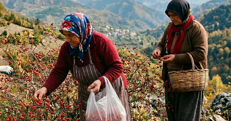 Gümüşhaneliler dağlardan topluyor: ABD ve Almanya ya satıyorlar Sözcü Gazetesi