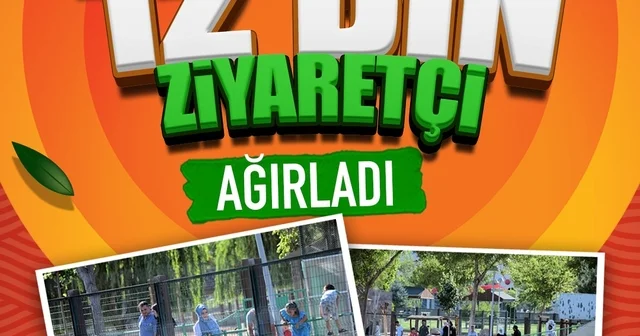 Kayseri de hayvanat bahçesini 23 Nisan da 12 bin kişi ziyaret etti Kayseri Haberleri