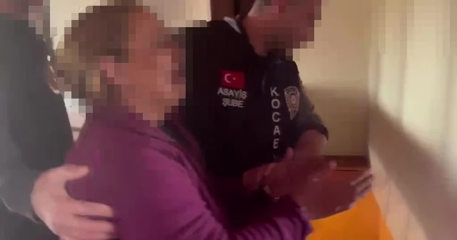 26 yıl hapis cezası bulunan kadın, duvarı delip oluşturduğu gizli bölmede yakalandı Kocaeli Haberleri