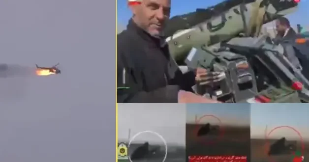 İran, ABD helikopterinin düşürüldüğü anları paylaştı: Asla esir almayın
