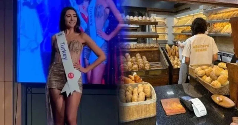 İşsiz kalan Türkiye güzeli fırıncı oldu!