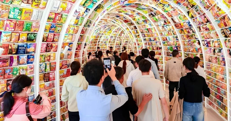 Guinness tescilledi: Dünyanın en büyüğü, 70 farklı ülkeden 35 binden fazla çeşit burada satılıyor