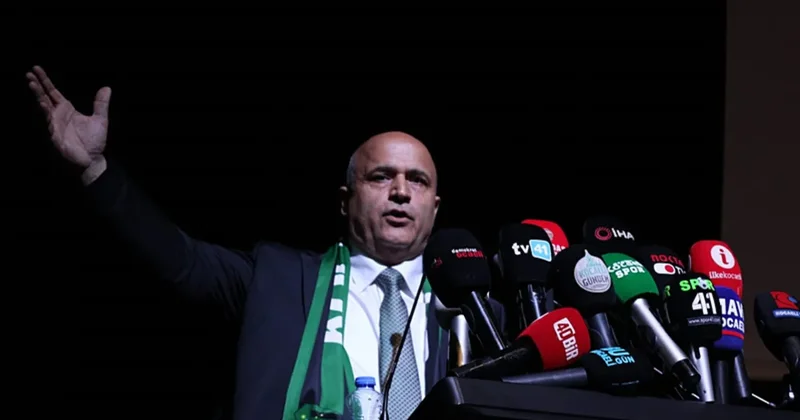 Kocaelispor da Recep Durul yeniden başkan seçildi!
