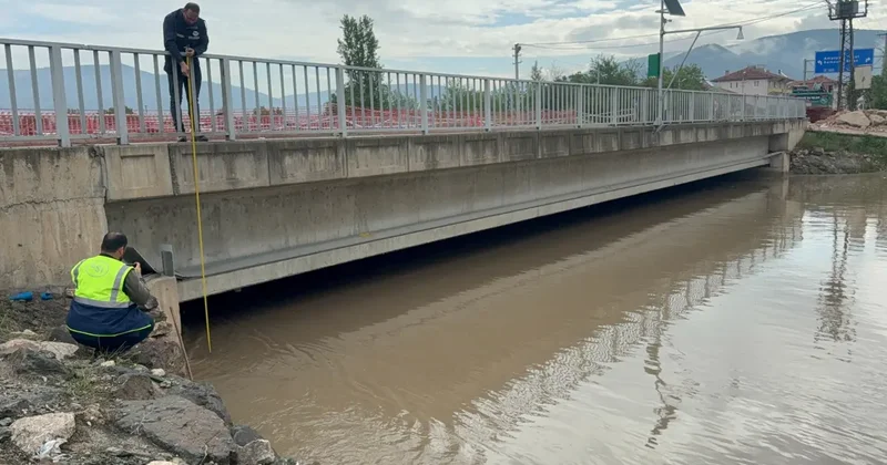 Tokat ta taşkın nöbeti: Nehir anbean takip ediliyor