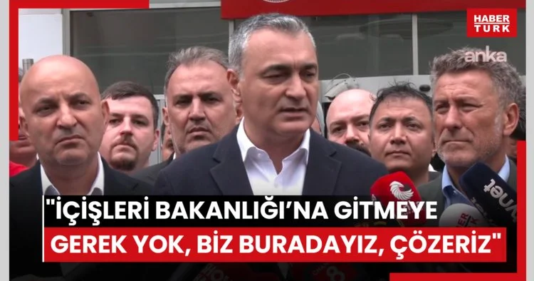 Eski CHP İstanbul Milletvekili Sarı: İçişleri Bakanlığı’na gitmeye gerek yok, biz buradayız, çözeriz