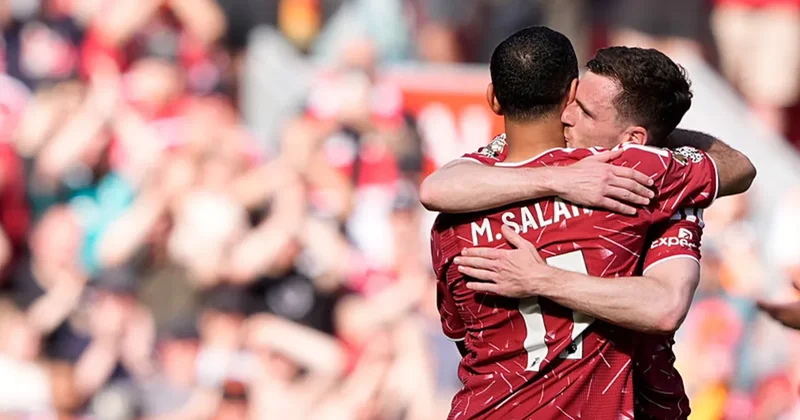 Liverpool’da Mohamed Salah ve Andrew Robertson veda etti!