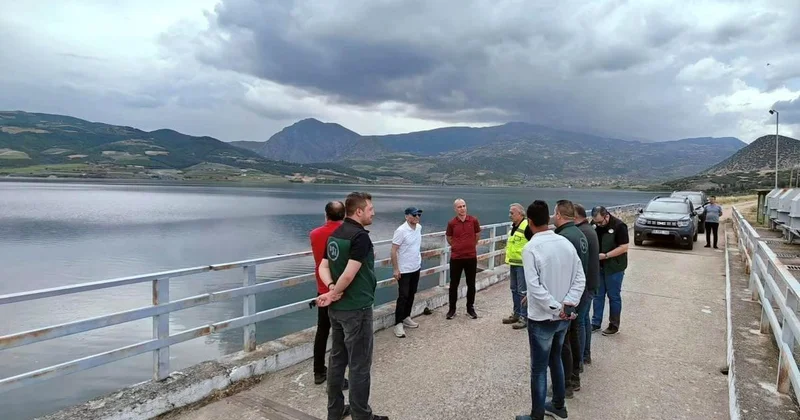Manisa da barajlar doldu, kapaklar açıldı