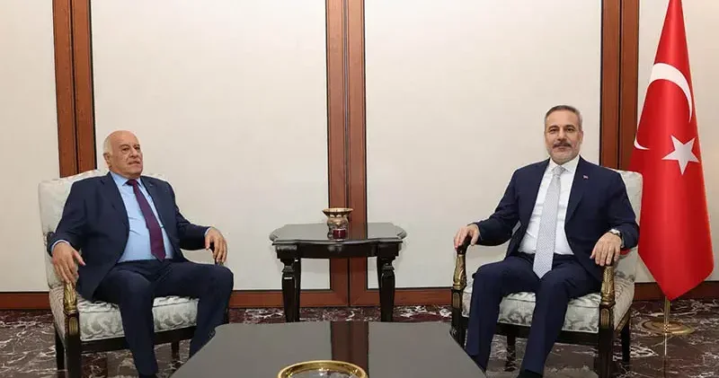 Bakan Fidan, Fetih Genel Sekreteri Rajub u kabul etti