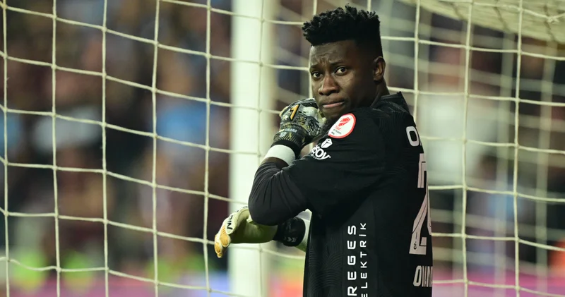 Andre Onana dan Trabzonspor a veda paylaşımı!