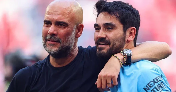 İlkay Gündoğan dan Guardiola ya veda mesajı!