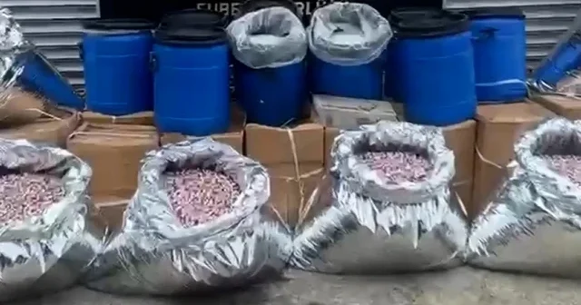 Kocaeli de 1 ton 80 kilogram uyuşturucu ham maddesi ele geçirildi VİDEO İZLE