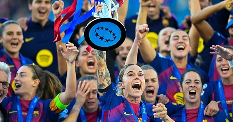 UEFA Kadınlar Şampiyonlar Ligi Barcelona nın! Son 5 yılda 4. kez...