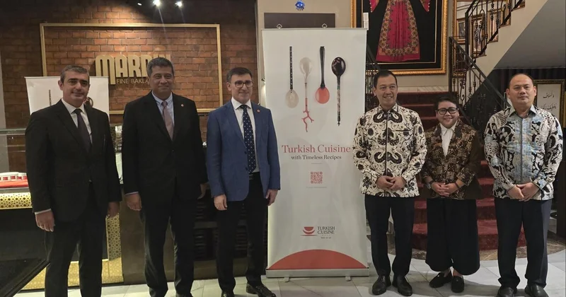Türkiye nin Cakarta Büyükelçiliğince düzenlenen programda Türk mutfağı tanıtıldı