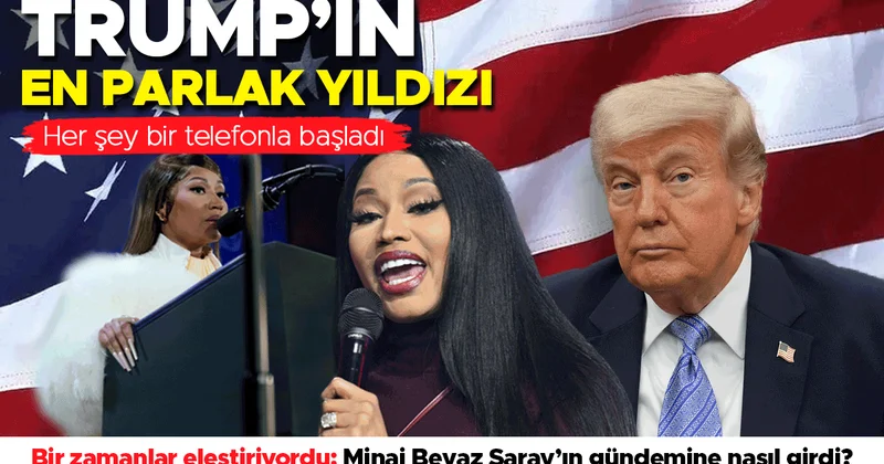 Bir telefonla başladı: Nicki Minaj artık Trump’ın en parlak destekçisi