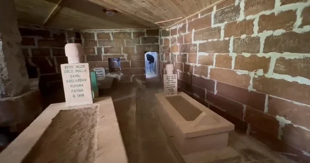 Muş ta bayram öncesi türbe temizliği Muş Haberleri