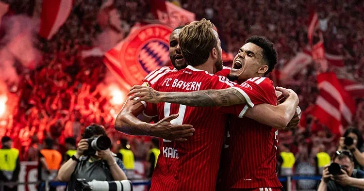 Almanya Kupası nda da şampiyon Bayern Münih! Harry Kane den hat trick