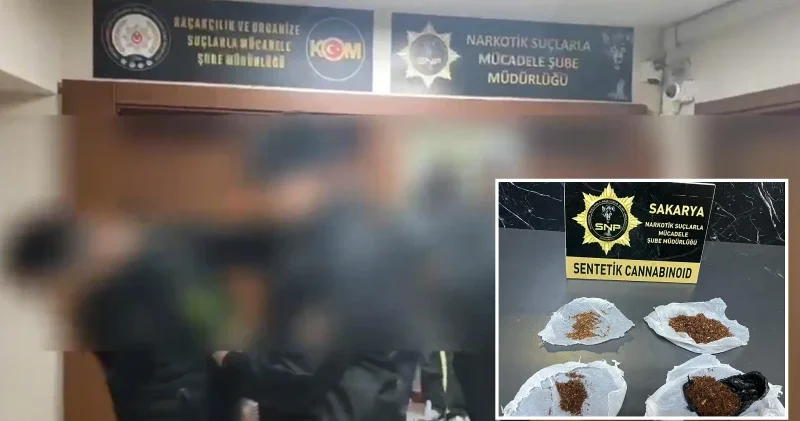 Sakarya’da uyuşturucu tacirlerine yönelik operasyon Sakarya Haberleri