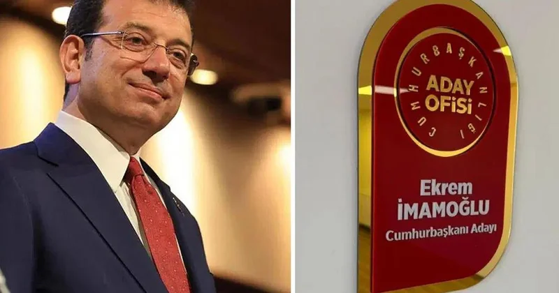İmamoğlu nun cumhurbaşkanlığı seçim ofisi için kapatılma kararı alındığı iddia edildi