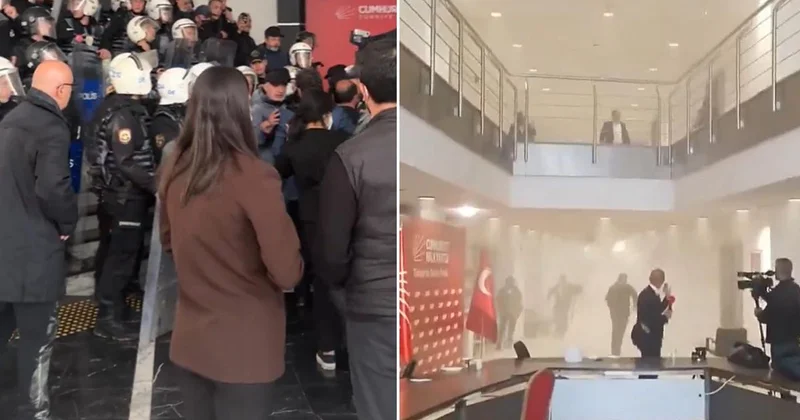 DEM Parti den CHP Genel Merkezi ne polis müdahalesine ilk tepki