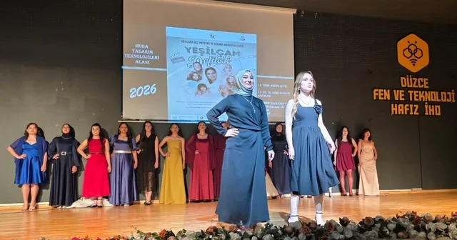 Öğrenciler Yeşilçam Defilesi çok beğenildi Düzce Haberleri