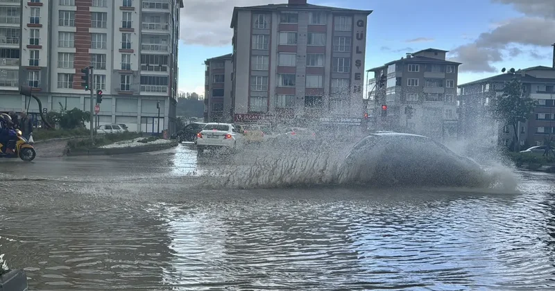Kastamonu da sağanak yağış