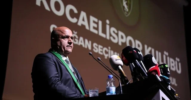 Recep Durul, yeniden Kocaelispor başkanlığına seçildi Kocaeli Haberleri