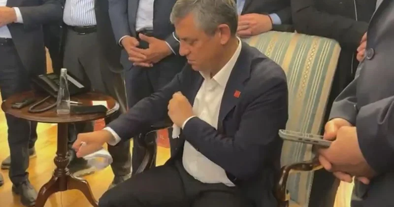 Özgür Özel tahliye tebligatını yırttı attı: Bunun için yıktılar baba ocağını