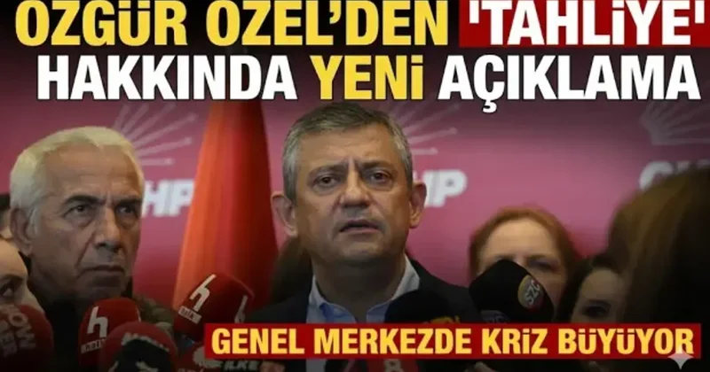 Özgür Özel’den yeni açıklama: Sonuna kadar direneceğiz
