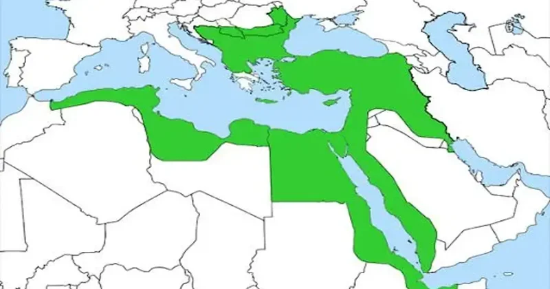 Osmanlı İmparatorluğu nun hakimiyetindeki ülkeler! Bu haritaya inanamayacaksınız