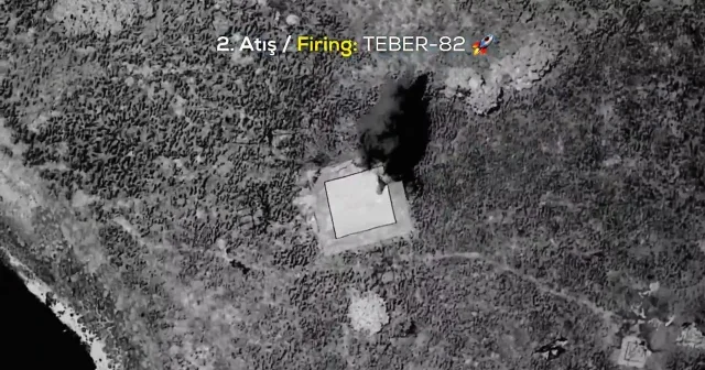 Bayraktar KIZILELMA’dan gövde gösterisi: Yerli mühimmatlarla hedefi nokta atışı vurdu VİDEO İZLE