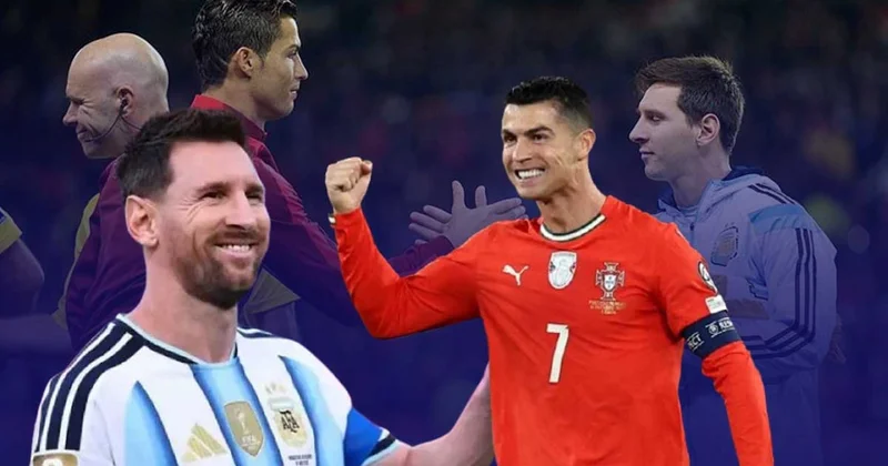 Messi ve Ronaldo dün gece bir daha asla tekrarlanmayacak Dünya Kupası tesadüfünü paylaştı Sözcü Gazetesi