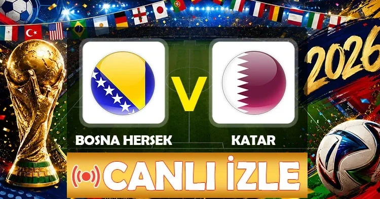 Bosna Hersek Katar maçı canlı (Dünya Kupası)