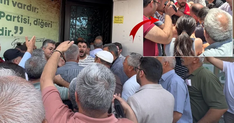 Malatya da CHP İçin Arbede