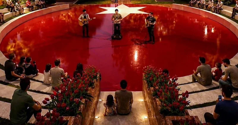 Akşehir Belediye Başkanı ndan skandal hizmet! Yere Türk bayrağı çizdiler