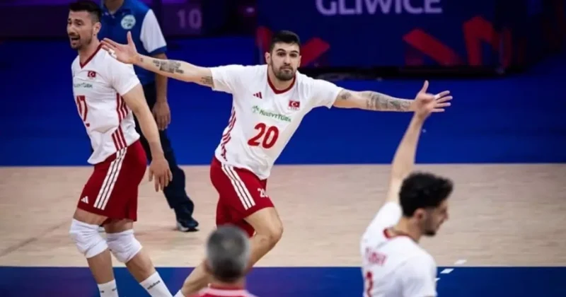 VNL de güç gösterisi! Efeler, Çin i set vermeden devirdi
