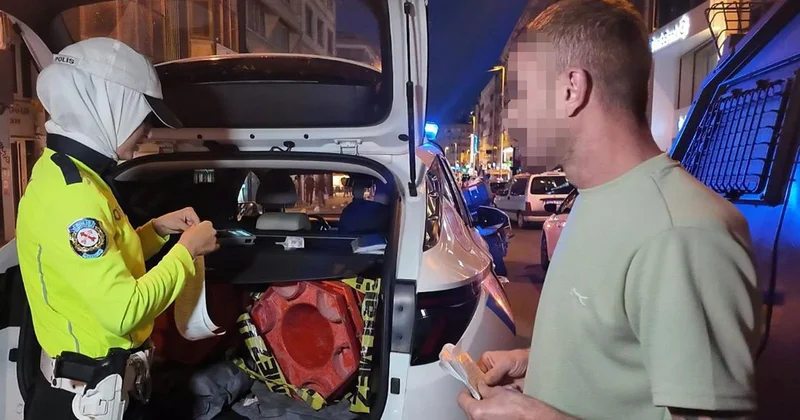 Kadıköy de Alkollü Sürücüye Ceza