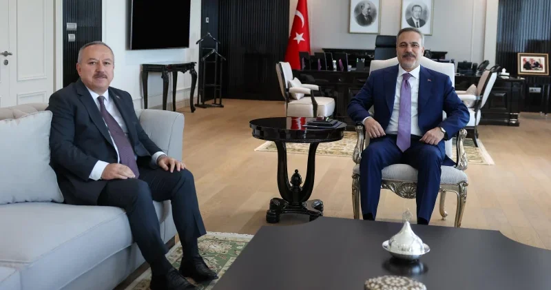 Bakan Fidan Emniyet Genel Müdürü Fidan ı kabul etti Politika Haberleri