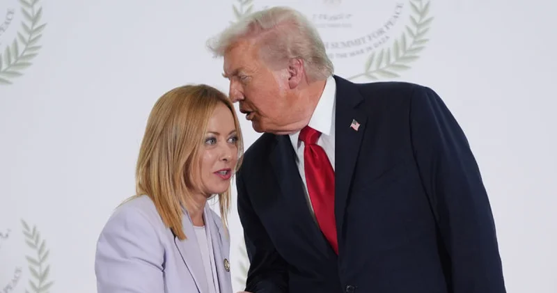 Meloni den Trump ın fotoğraf çektirmek için yalvardı sözlerine yanıt Dış Haberler